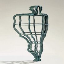 "K III" brons hoogte 70 cm kunstenaar: Peter Jansen