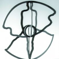 "Derwish" brons hoogte 82 cm kunstenaar: Peter Jansen